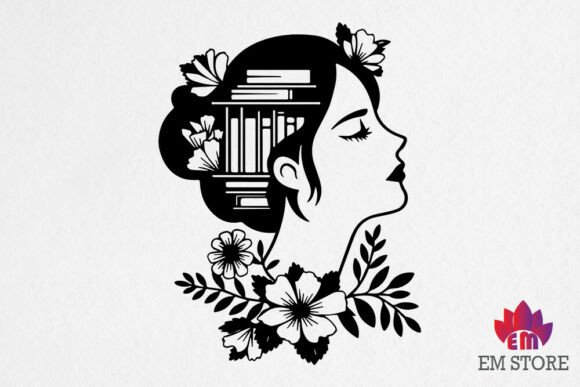 Book Lover SVG: A Graphic Asset for Crafts and Branding