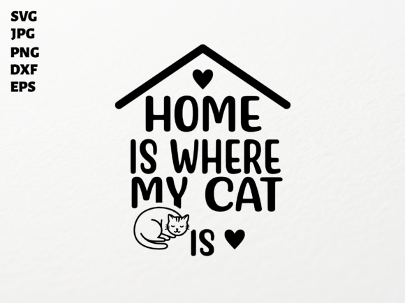 Cat SVG for Cricut Sublimation PNG: Graphics for Crafts Done Right