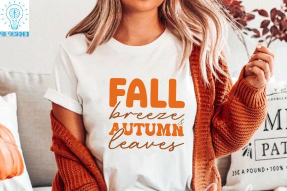 Fall Breeze and Autumn Leaves Quote Graphics for Local Branding