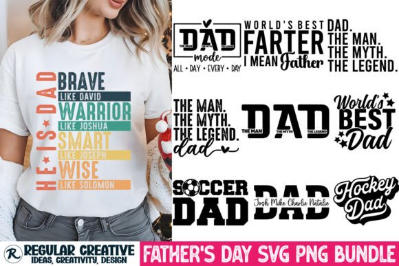 Father’s Day Graphics for Crafts and Branding