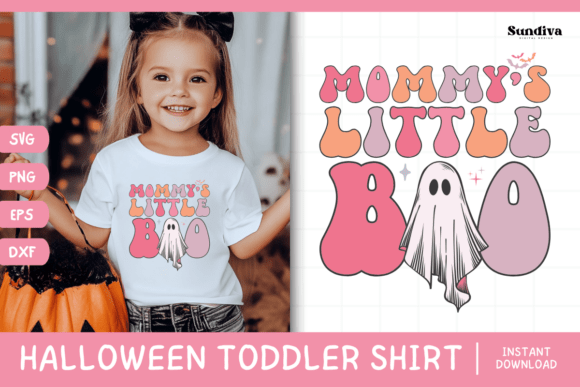 Fun Halloween Toddler Shirt SVG for Crafts and Graphics
