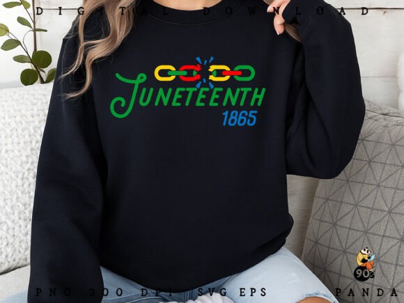 Juneteenth 1865 Graphics for Local Business Branding