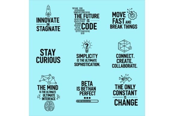 Motivational Business Quote Graphics for Content Publishers